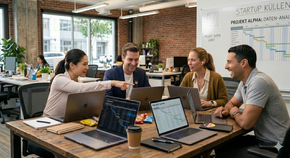 A healthy, motivated team at work