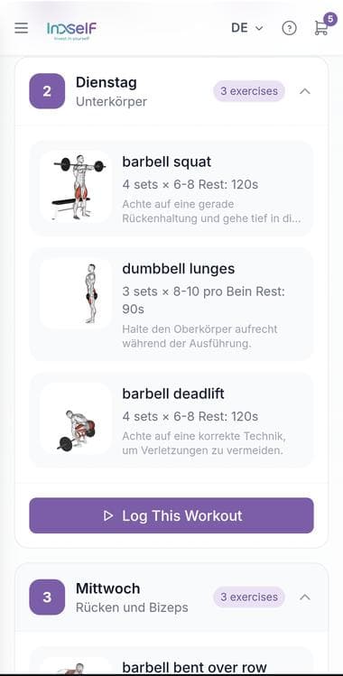 Training plan