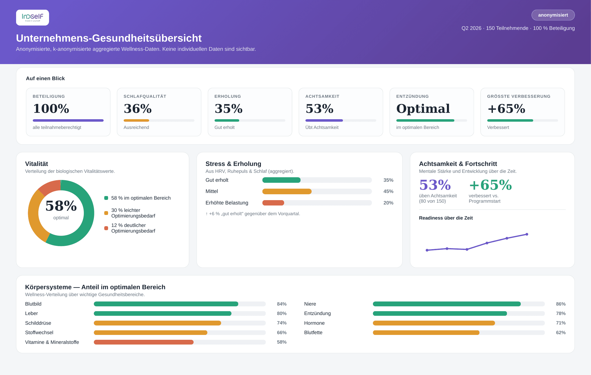 Anonymized company overview